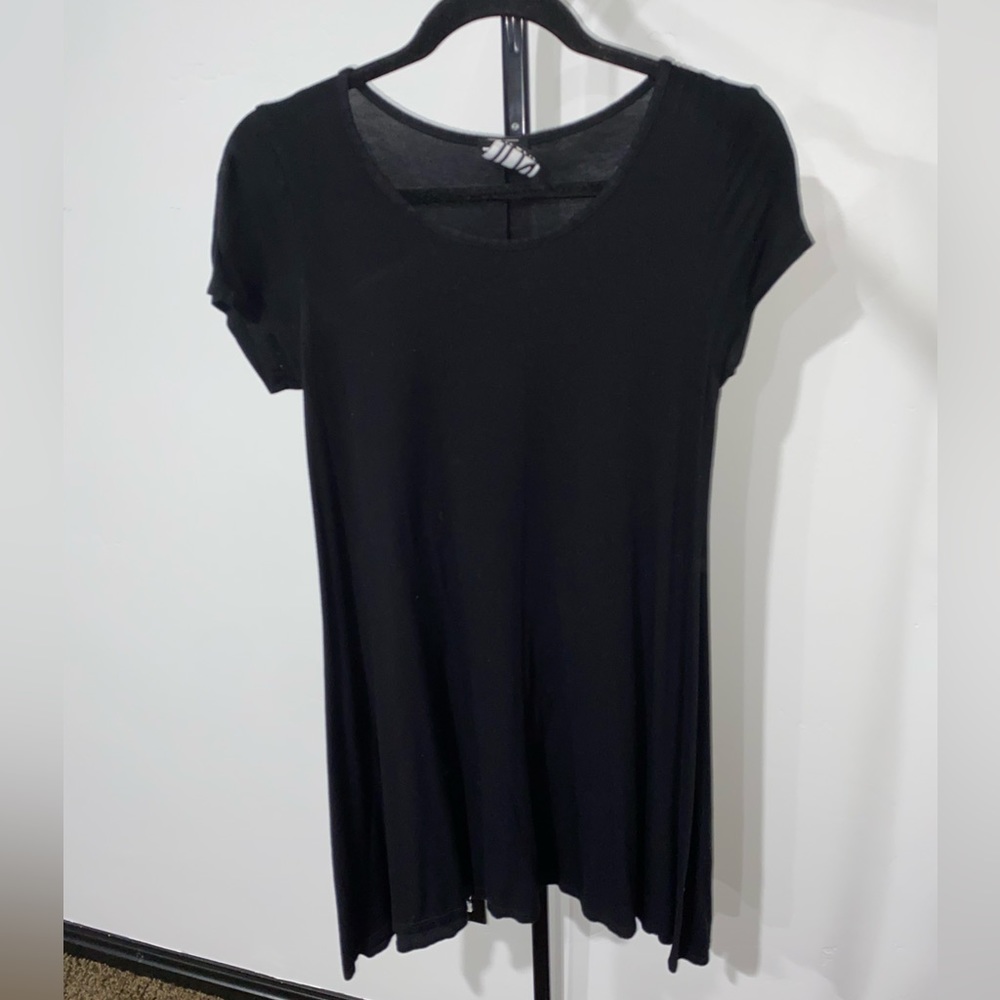 Flowy black dress